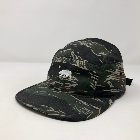 Cali Bear Tiger Camo Camper Hat - Picture 2 of 5